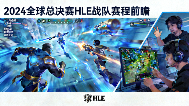 HLE战队英雄联盟竞猜大厅赛程前瞻配图：中期团战开团瞬间与队伍沟通画面